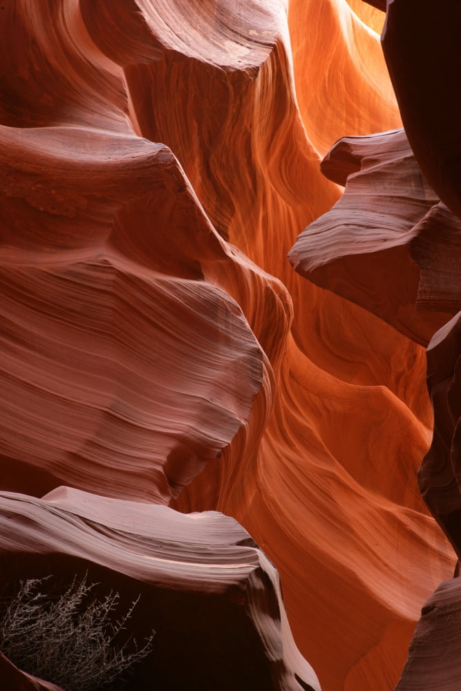 Antelope Canyon Page Arizona Canvas Art - Robert Postma Design Pics (24 x 36)