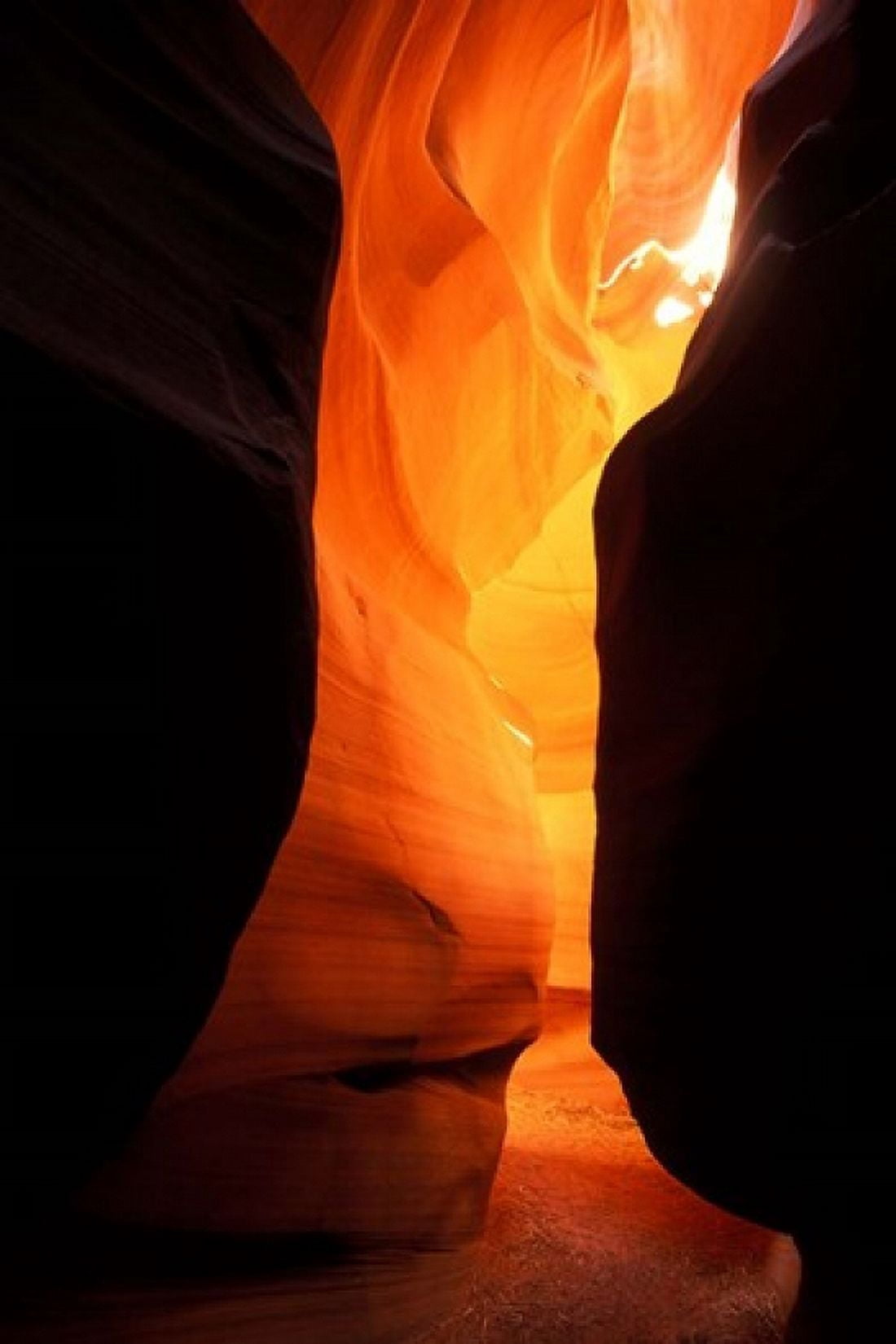 Antelope Canyon Silhouettes Canvas Art - Bill Bachmann DanitaDelimont (24 x 36)
