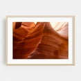 thumbnail image 1 of Antelope Canyon XXIX - Arizona Photography Desert Nature Landscape Abstract Scenic Wilderness Minimalist Oak Framed Wall Art Print 12 x 16 inches, 1 of 11