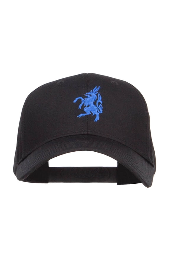 Antelope Emblem Embroidered Low Profile Cap - Black OSFM