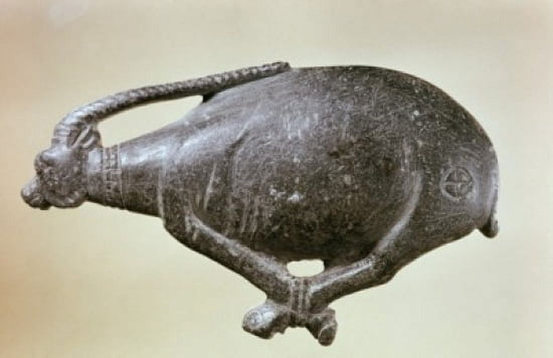 Antelope Ointment Vessel Egyptian Art Staatliche Museum Berlin Germany Canvas Art - (18 x 24)