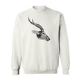 thumbnail image 1 of Antelope Sweatshirt Men - Men Sweatshirt, White, 3XL, 1 of 4