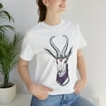 thumbnail image 1 of Antelope With Glasses Fashion Unisex Jersey Short Sleeve Bella Canvas  Tee, 1 of 12
