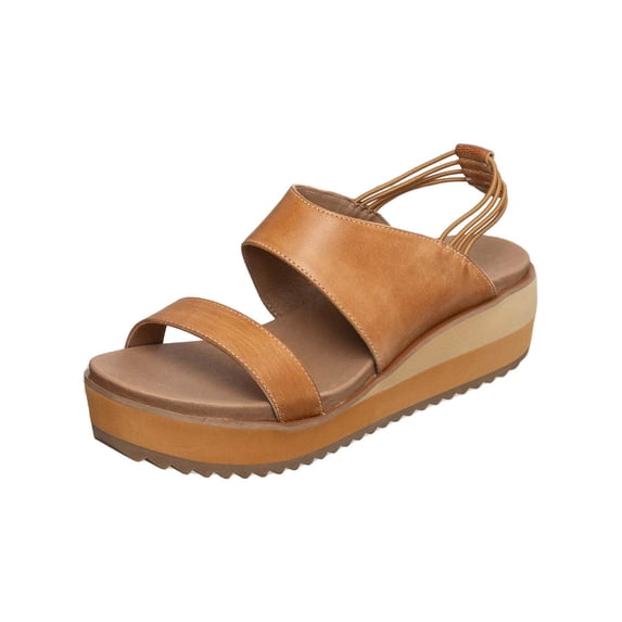 Antelope Women's Cachet Leather Wedge Platform Sandals