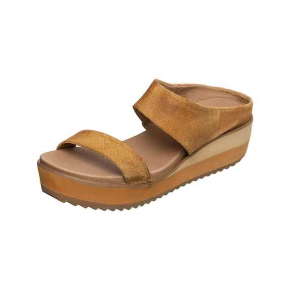 Antelope Women's Cascade Suede Wedge Platform Sandals