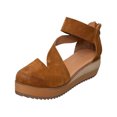 thumbnail image 1 of Antelope Women's Janna Suede Wedge Mules, 1 of 6