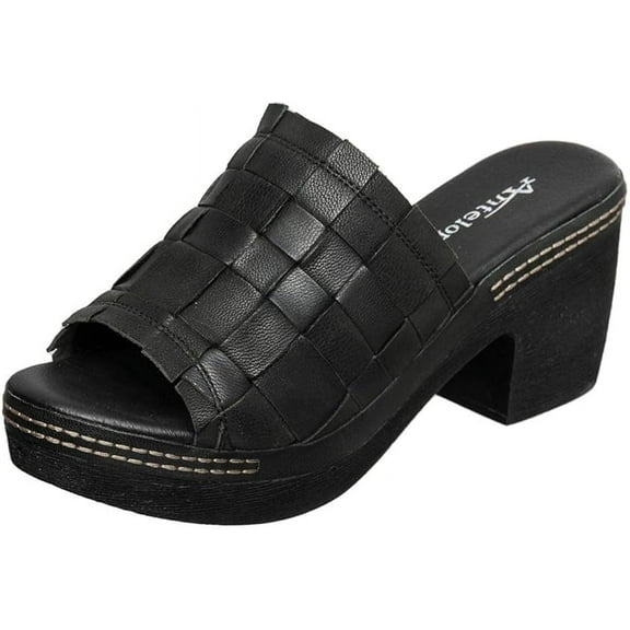 Antelope Women's Tamia Leather Heel Sandals