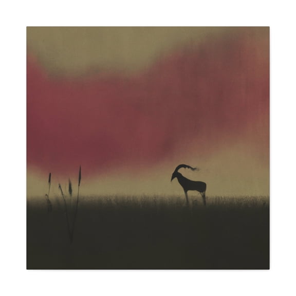 Antelope in Monochrome - Canvas