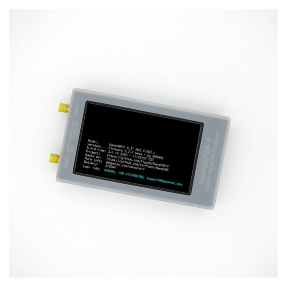 Antenna Analyzer 4.3inch Protective Shell For VNA-F V2/V3.1/V2.3 50KHz-3GHz V2 VNA-F VNA Vector Network Antenna Analyzer UHF HF VHF ,Compact and Portable