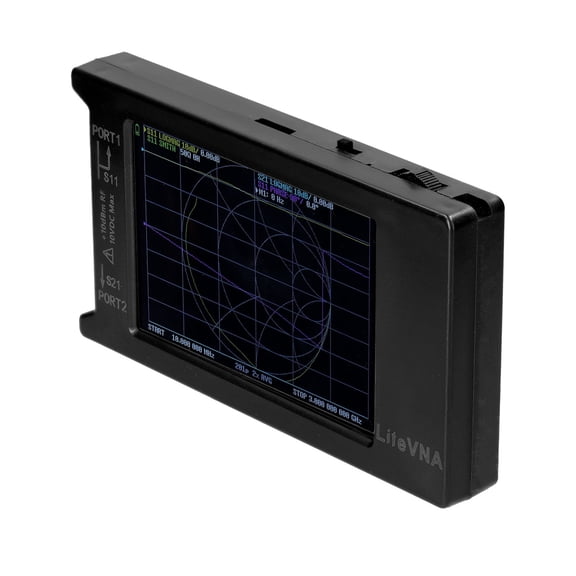 Antenna Analyzer VNA64 50kHz-6.3GHz Vector Network Analyzer HF VHF UHF Antenna With 3.95 Inch Display Screen ,Compact and Powerful