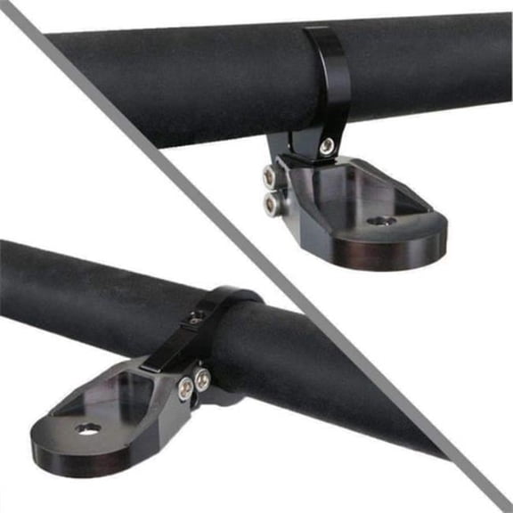 Antenna Bar Mount Only for Horizontal Bar, Black