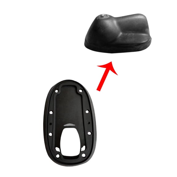 Antenna Base Gasket, Car Rubber Roof Sealing Gasket Replacement for BMW Mini R55 R56 65203456088, 65203456089