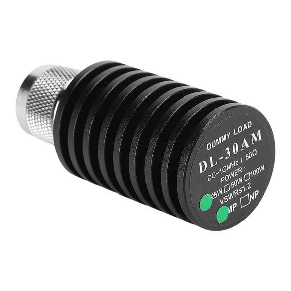 Antenna Dummy Load 50ohm Dummy Load Dl-30a Dummy Load Test Equipment Parts Dummy Load Of Antenna DL‑30A DC‑1GHz 15W 50Ohm Coaxial Terminators 2‑Way For Testing