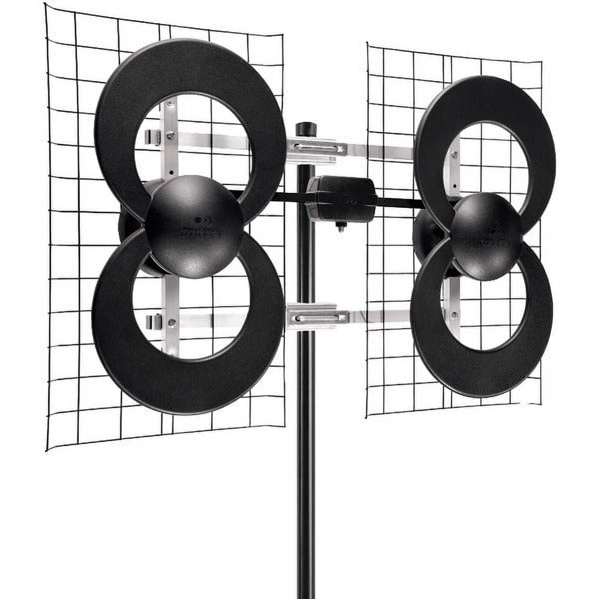Antennas Direct C4CJM ClearStream 4 QuadLoop UHF Outdoor Antenna with