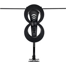 ClearStream 2MAX UHF VHF Indoor Outdoor HDTV Antenna with 20-inch Mast and Indoor Base Stand