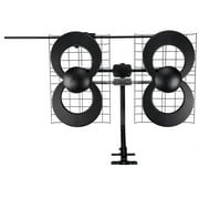 Antennas Direct ClearStream 4V Indoor Outdoor TV Antenna, Multi-Directional, 70+ Mile Range, Mast