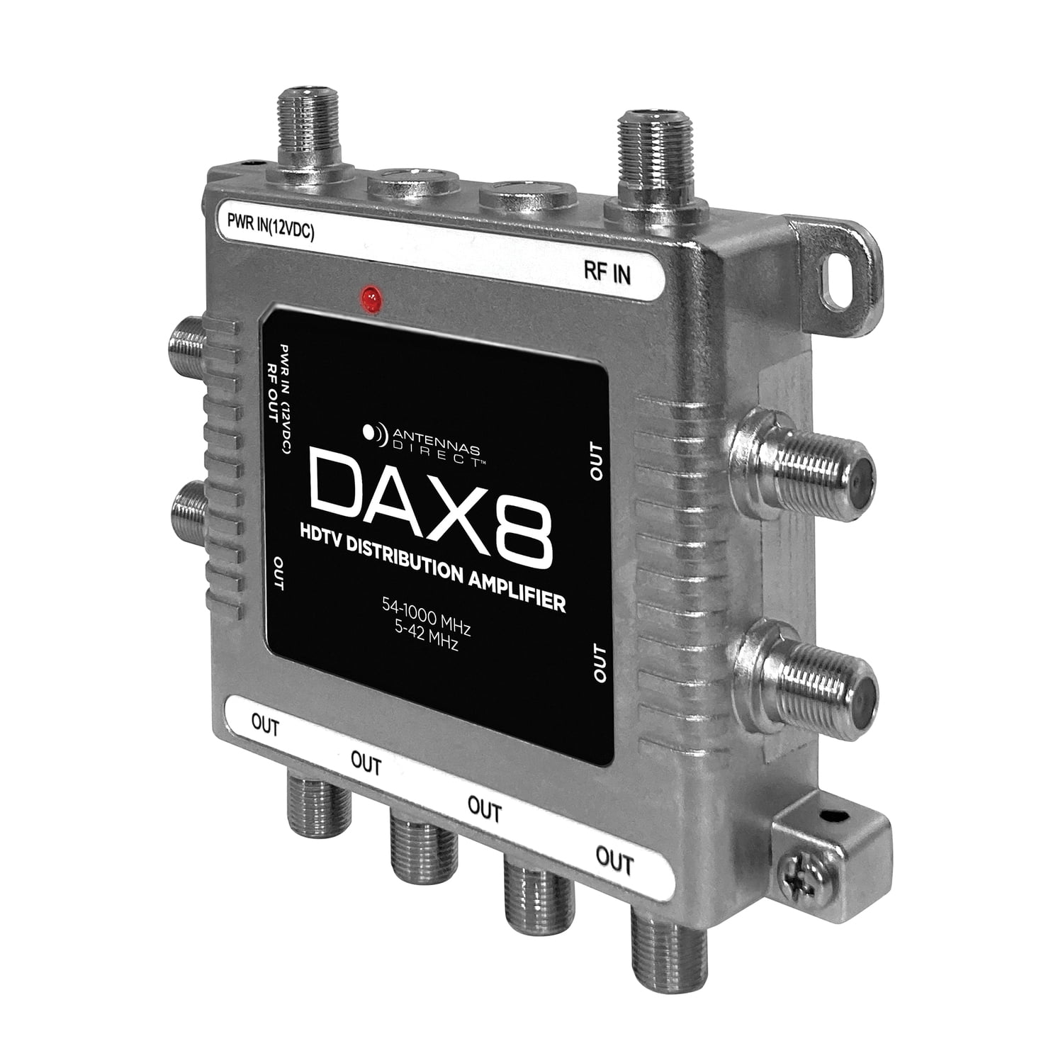 Antennas Direct DAX 8Output TV Antenna Distribution Amplifier