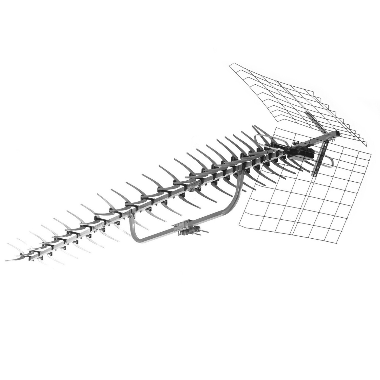 Antennas Direct Yagi UniDirectional UHF Outdoor TV Antenna, 70 Mile