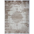 thumbnail image 1 of Antep Rugs Zeugma Collection 288 Vintage Area Rug Cream 5'3" X 7', 1 of 5
