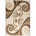 thumbnail image 1 of Antep Rugs Zeugma Collection Passaic Floral Area Rug CREAM/BEIGE 5'3" X 7', 1 of 3