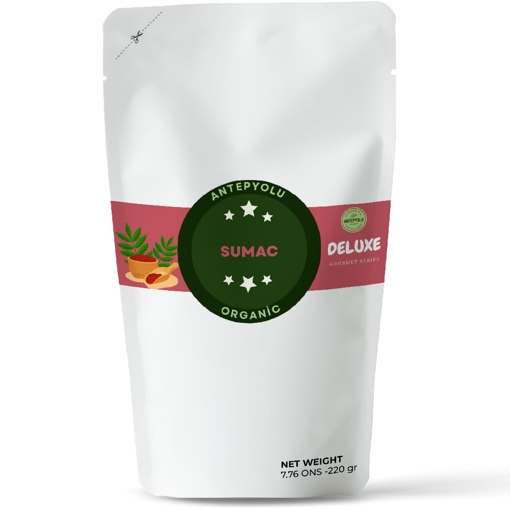 Antepyolu Sumac Powder, Sumac Seasoning Powder, NoGmo, Pure 100
