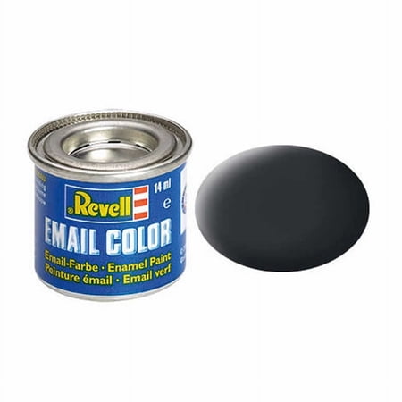 Revell Enamels 14ml Paint Tinlet, Tar Black