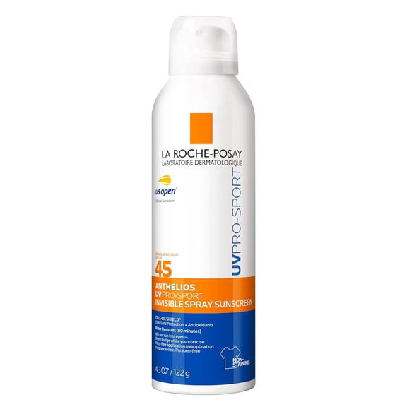 La Roche-Posay Anthelios UV Pro-Sport Sunscreen Spray SPF 45, 4.3 oz