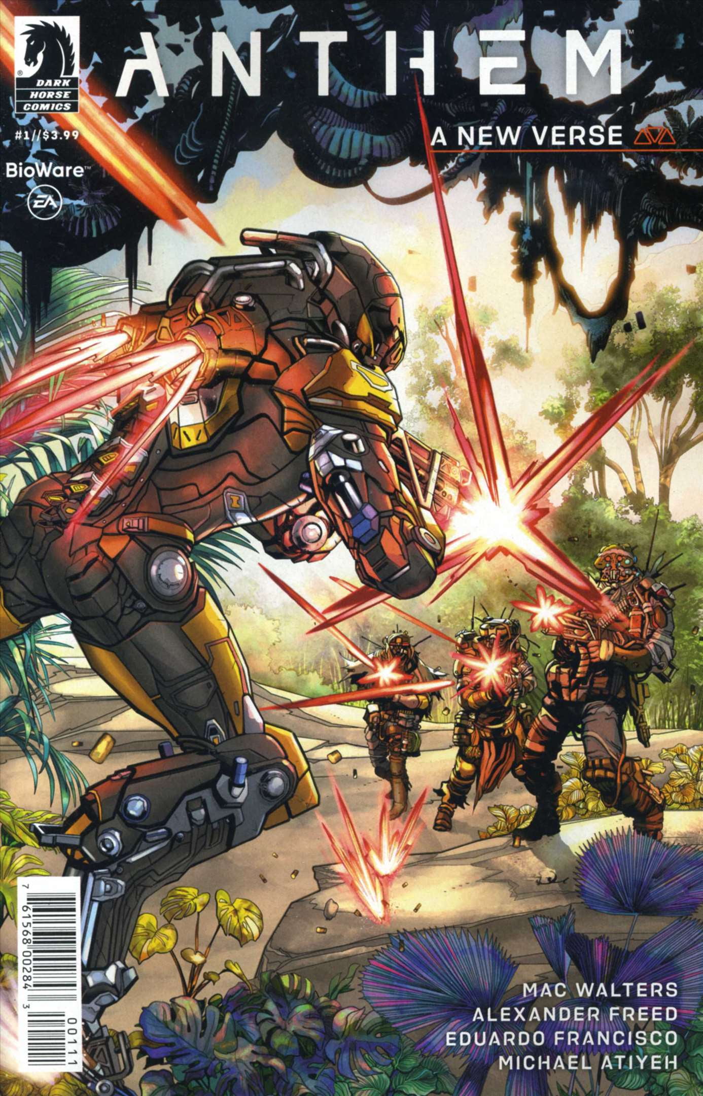 Anthem 1 VF ; Dark Horse Comic Book