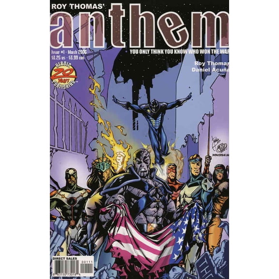 Anthem (Roy Thomas' ) #1 VF ; Heroic Comic Book