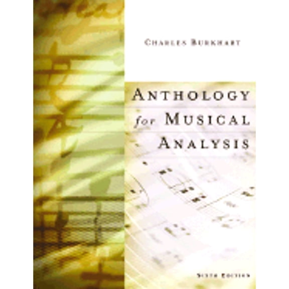Pre-Owned Anthology for Musical Analysis (Unknown) 0155062182 9780155062184