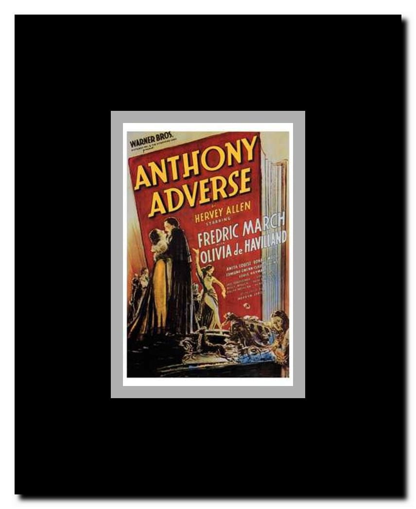 Anthony Adverse Framed Movie Poster