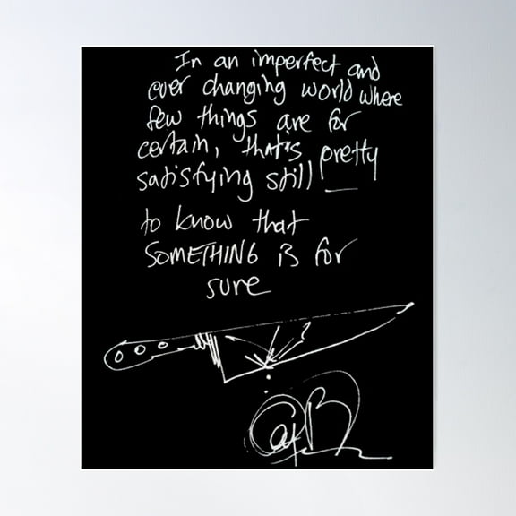 Anthony Bourdain Poster Wall Art, Modern Wall Decor For Living Room Bedroom, 8x12 UNFRAMED