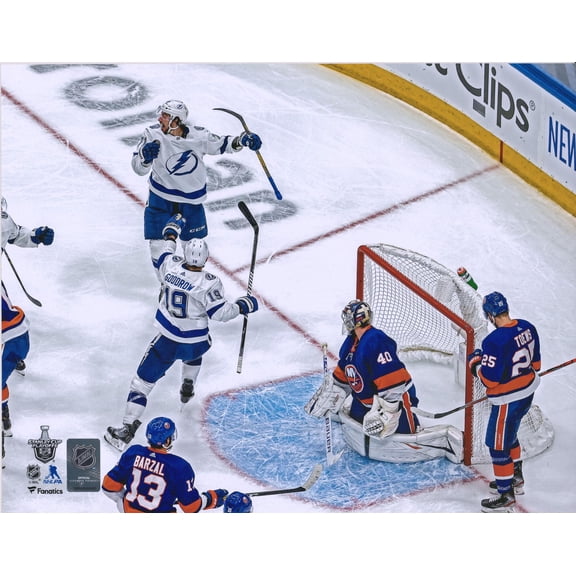 Anthony Cirelli Unsigned 2020 Stanley Cup Playoffs Game 6 vs. New York Islanders Series-Clinching Goal Celebration