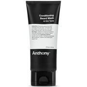 Anthony Conditioning Beard Wash with Botanical Extracts and Coconut Oil for Softer Beard Hair, 6 fl oz