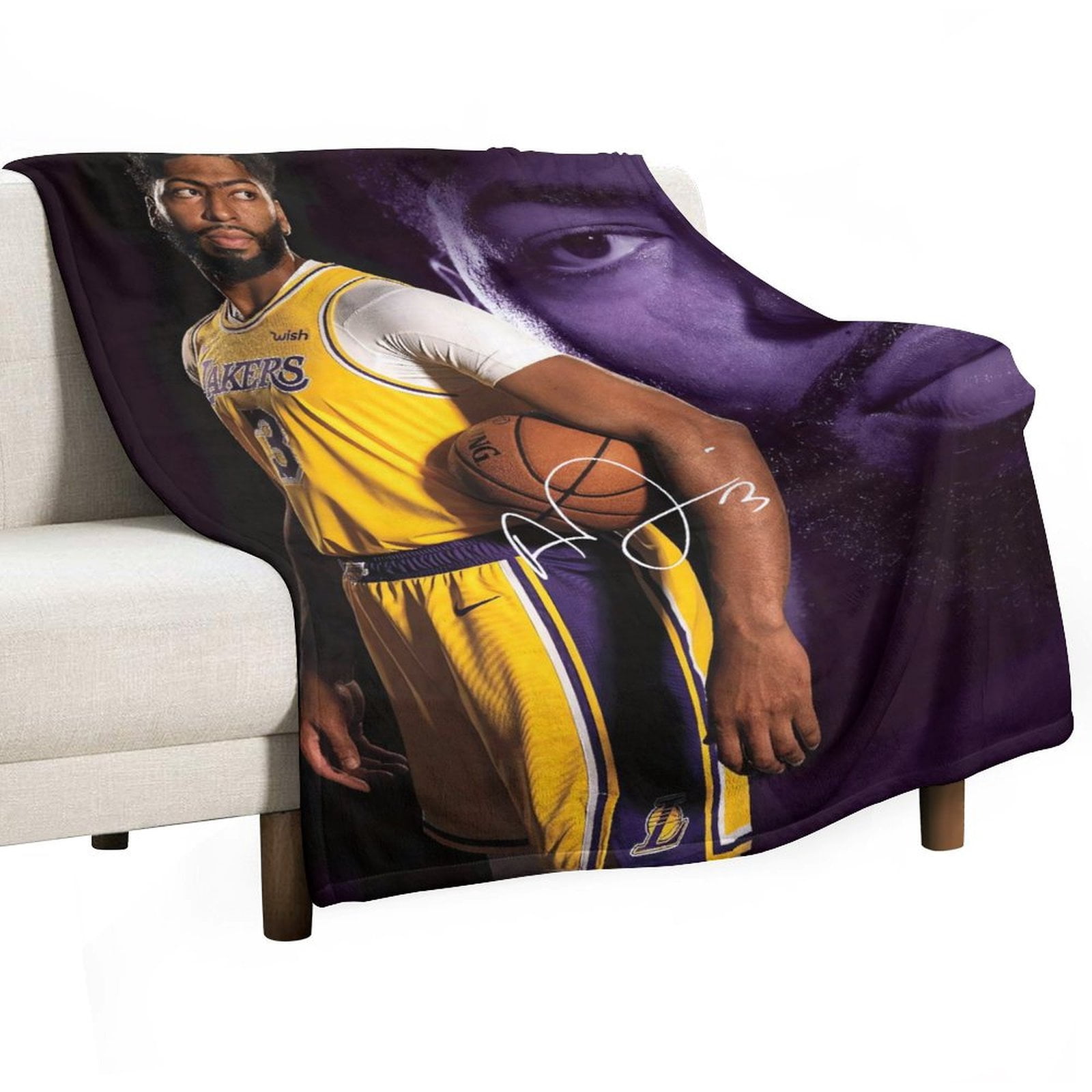 Anthony Davis Basketball Star Sports Flannel Blanket 30x40in(75x100cm ...