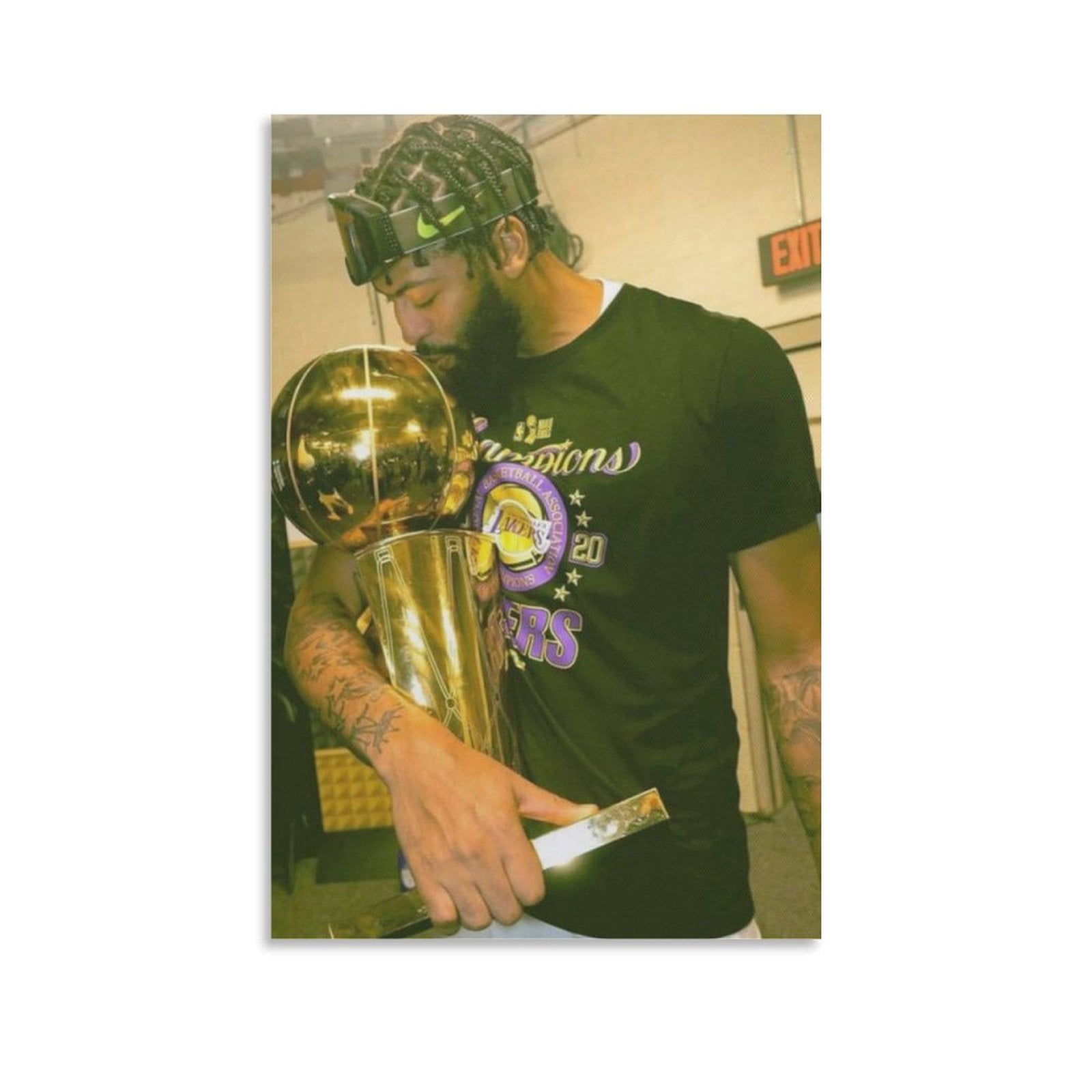 Anthony Davis Canvas Poster Painting On Canvas Wall Art Poster Scroll ...