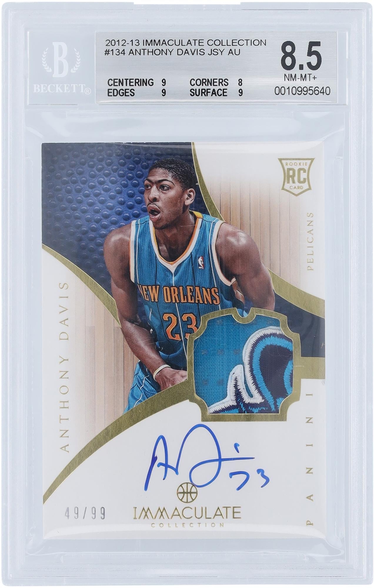 2019-20 ONE AND ONE 八村塁 RPA /10 2019 八村塁 one and