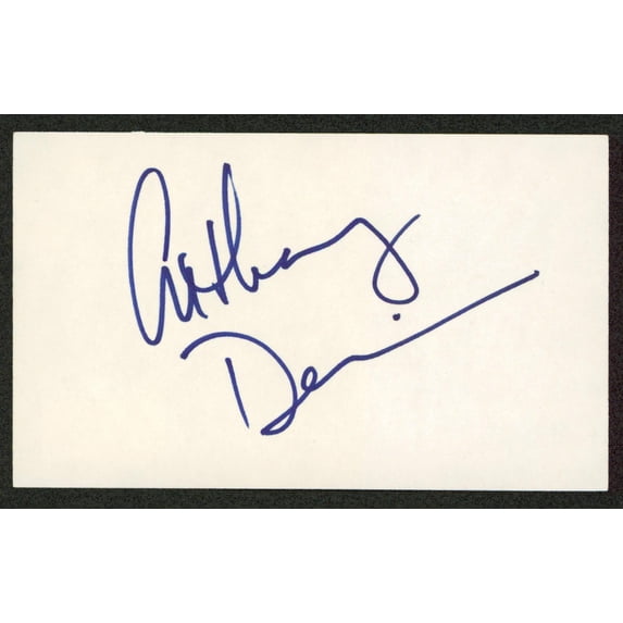 Anthony Denison The Closer Authentic Signed 3x5 Index Card BAS #BN33219 ...