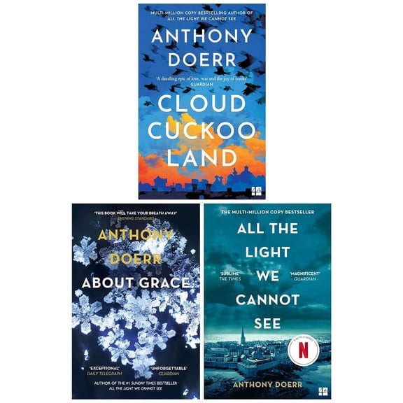 Anthony Doerr 3 Books Collection Set - Fiction - Paperback