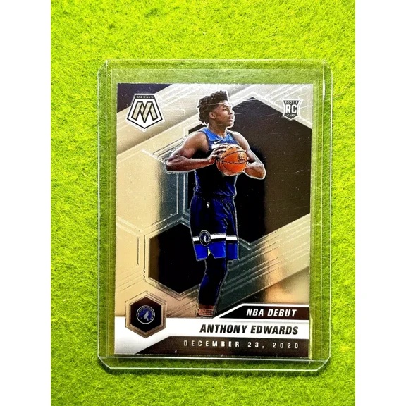Anthony Edwards MOSAIC NBA DEBUT ROOKIE CARD 2020 Panini Mosaic RC TIMBERWOLVES