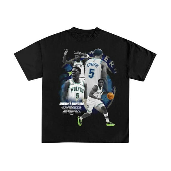 Anthony Edwards Tee - Basketball Tee - Sports Apparel