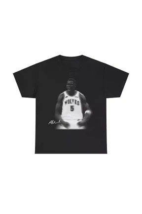 Anthony Edwards Timberwolves Graphic T Shirt