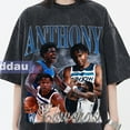 Anthony Edwards Vintage Washed TShirt, Shooting Guard Homage Graphic