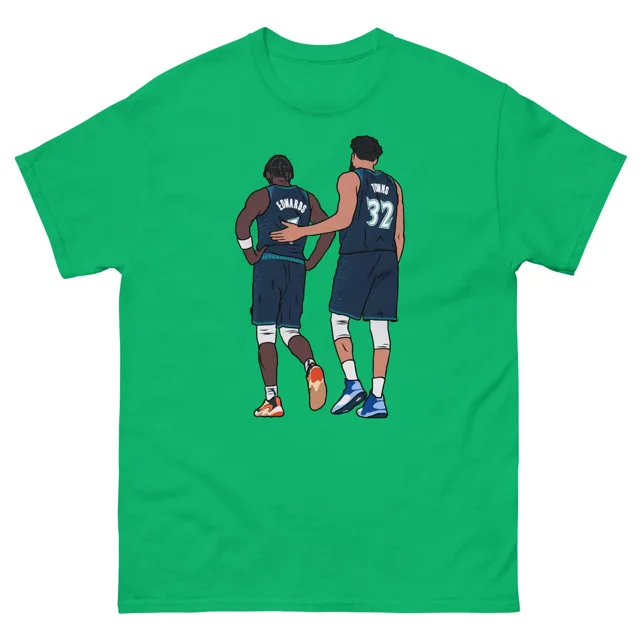 Anthony Edwards and KarlAnthony Towns TShirt