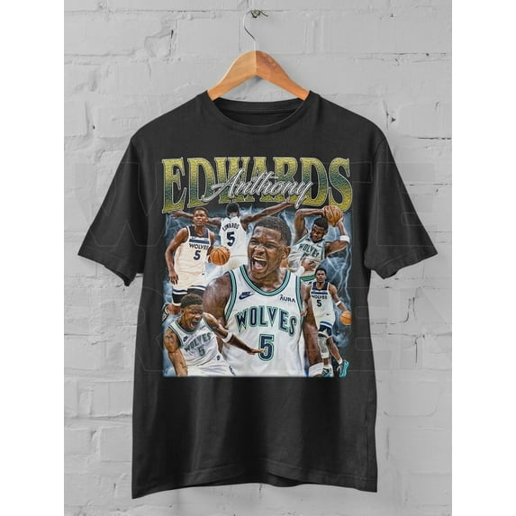 Anthony Edwards shirt Classic Vintage Bootleg Player T Shirt Minnesota Antman Vintage Graphic Unisex T Shirt, Basketball shirt