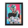 thumbnail image 1 of Anthony FOOD IS EVERYTHING Framed Canvas Wall Art - Pop Art, 1 of 3