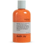 Anthony Exfoliating Facial Wash for Men with Aloe Vera & Chamomile for Deep Cleansing, 8 fl oz