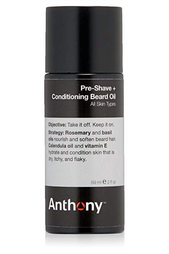 Logistics For Men Pre-Shave + Conditioning Beard Oil - For All Skin Types 59ml/2oz