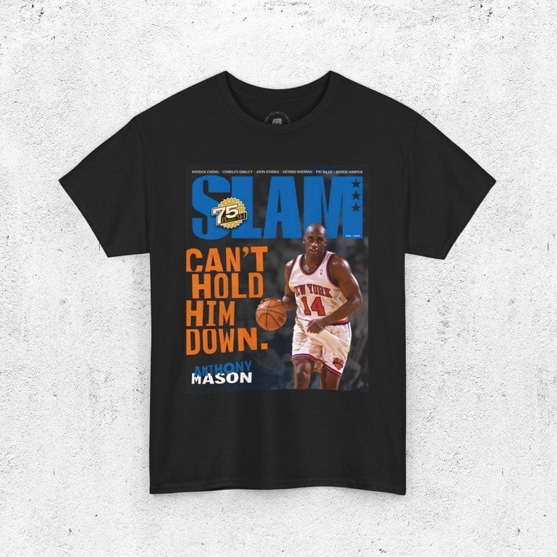 Anthony Mason Shirt, New York Knicks Magazine Cover TShirt, Unisex