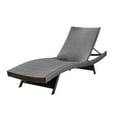 thumbnail image 1 of Anthony Outdoor Wicker Lounge, Brown, 1 of 4